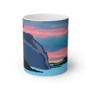 Cape Disappointment White Mug