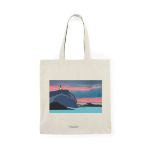 Cape Disappointment Natural Tote Bag